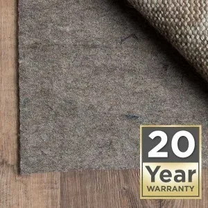 20 year warranty Area rug pad | Dary Carpet & Floors